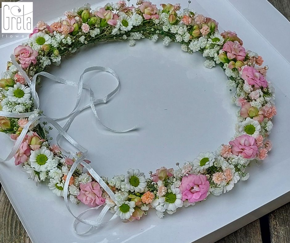 WIANKI KOMUNIJNE, KOMUNIA ŚWIĘTA, KWIACIARNIA GRETAFLOWERS W BOR&Oacute;WCU