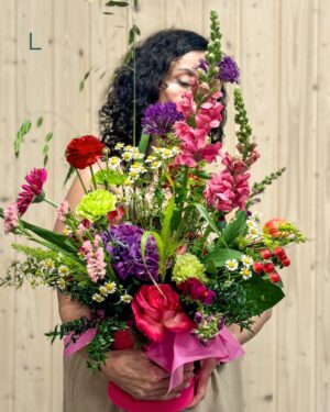 dziki flower box multicolor L