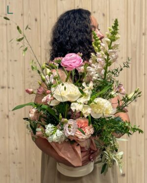 dziki flower box pastelowy L